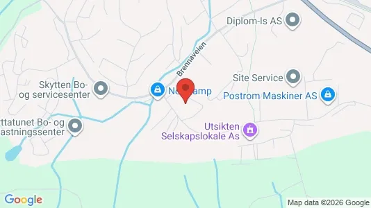 Kontorlokaler til leje i Nittedal - Foto fra Google Street View