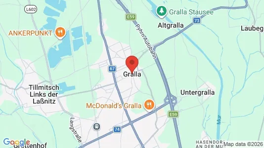 Commercial properties for rent i Gralla - Photo from Google Street View