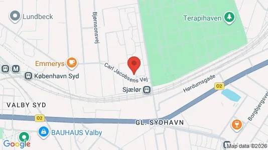 Espacios de oficina En alquiler i Valby - Foto de Google Street View