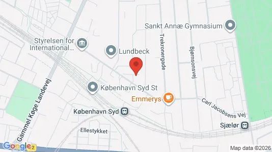 Toimistotilat Vuokrattavana i Valby - kort over placeringen
