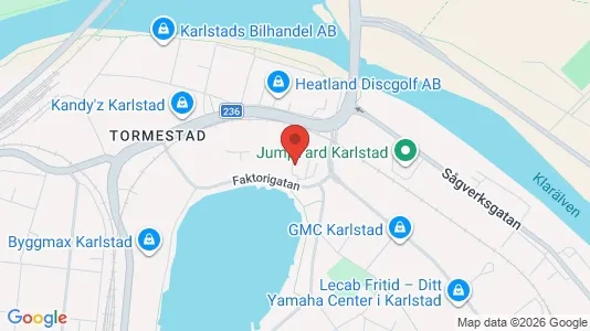 Büros zur Miete i Karlstad - kort over placeringen