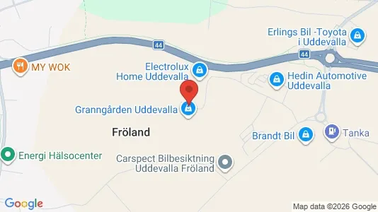 Kontorlokaler til leje i Uddevalla - Foto fra Google Street View