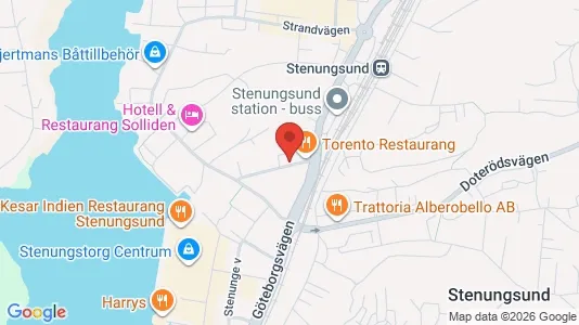 Office spaces for rent i Stenungsund - kort over placeringen
