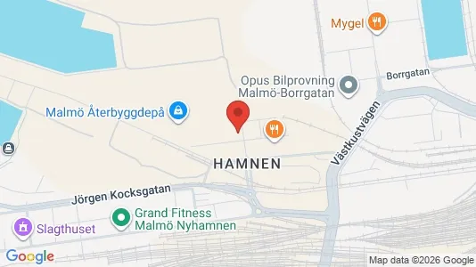 Kontorlokaler til leje i Malmø Centrum - Foto fra Google Street View