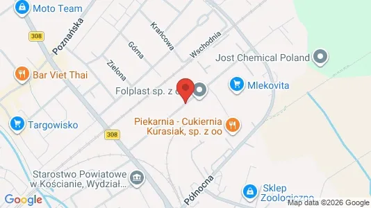 Lokaler til leje i Kościański - Foto fra Google Street View