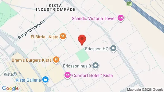 Kontorslokaler för uthyrning i Västerort - kort over placeringen