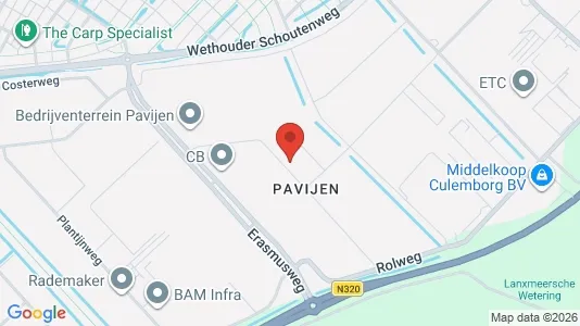 Commercial properties for rent i Culemborg - kort over placeringen