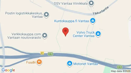Lagerlokaler til leje i Vantaa - Foto fra Google Street View