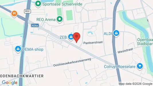 Office spaces for rent i Roeselare - Photo from Google Street View