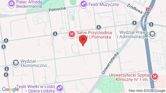 Propiedades comerciales En alquiler i Łódź - Foto de Google Street View