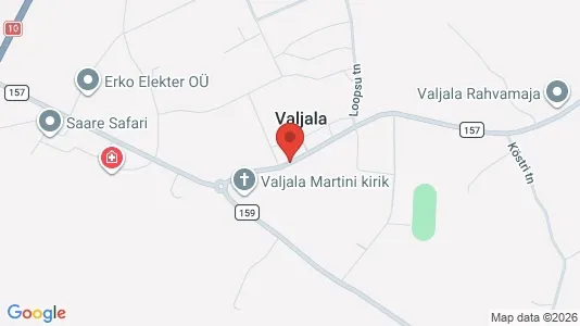 Commercial properties for sale i Valjala - kort over placeringen