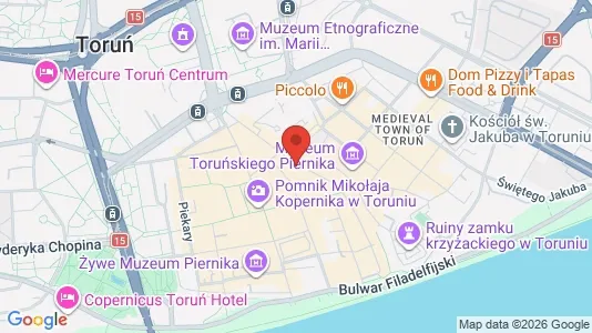 Kontorer til leie i Toruń – Bilde fra Google Street View