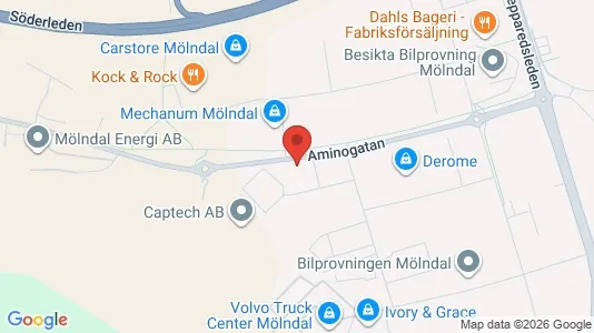 Büros zur Miete i Mölndal – Foto von Google Street View