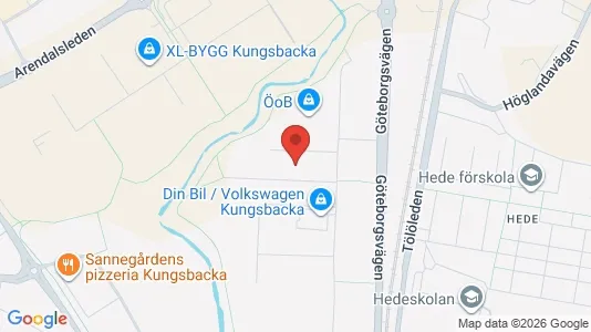 Office spaces for rent i Kungsbacka - Photo from Google Street View
