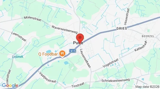 Kontorlokaler til leje i Putte - Foto fra Google Street View