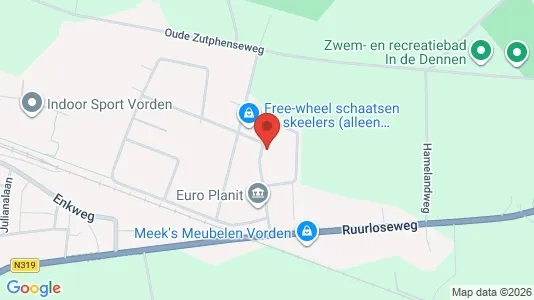 Office spaces for rent i Bronckhorst - kort over placeringen