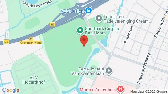 Office spaces for rent i Groningen - kort over placeringen