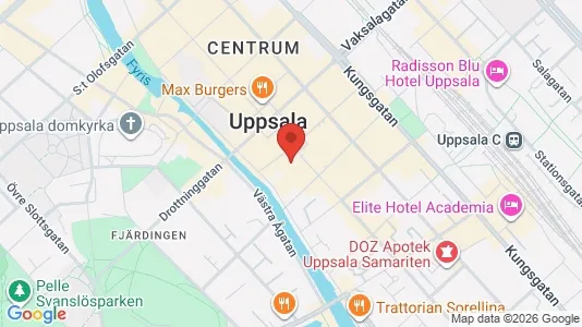 Büros zur Miete i Uppsala - kort over placeringen