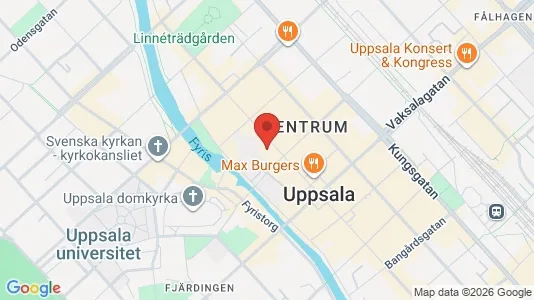 Büros zur Miete i Uppsala - kort over placeringen