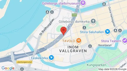 Kontorlokaler til leje i Gøteborg Centrum - Foto fra Google Street View