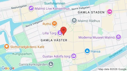 Kontorslokaler för uthyrning i Malmö Centrum – Foto från Google Street View