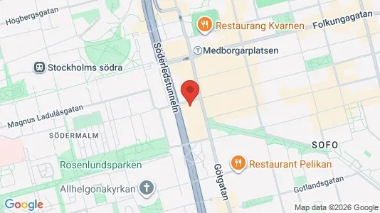 Office spaces for rent i Södermalm - Photo from Google Street View