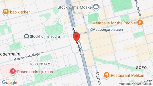 Kantorruimte te huur i Södermalm - Foto uit Google Street View