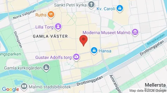 Kontorlokaler til leje i Malmø Centrum - Foto fra Google Street View