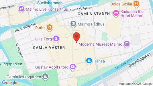 Kontorlokaler til leje i Malmø Centrum - Foto fra Google Street View