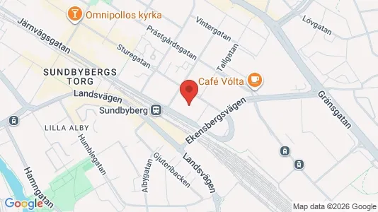Büros zur Miete i Sundbyberg – Foto von Google Street View