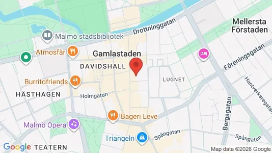 Kontorslokaler för uthyrning i Malmö Centrum – Foto från Google Street View