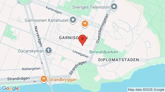 Toimistotilat Vuokrattavana i Östermalm - Kuva Google Street Viewstä