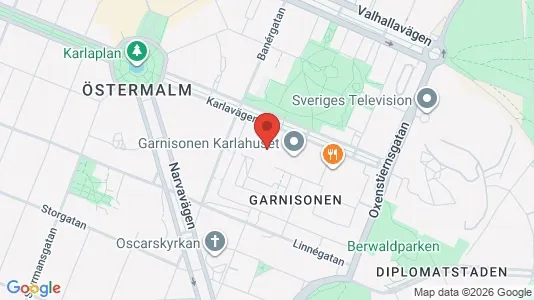 Büros zur Miete i Östermalm – Foto von Google Street View
