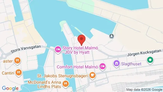 Kontorlokaler til leje i Malmø Centrum - Foto fra Google Street View