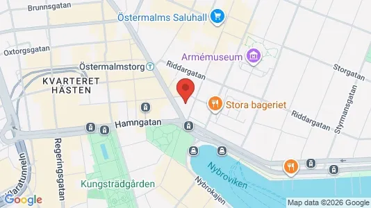 Kontorlokaler til leje i Östermalm - Foto fra Google Street View
