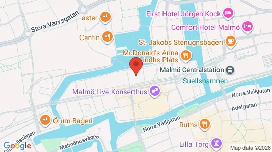 Kontorlokaler til leje i Malmø Centrum - Foto fra Google Street View