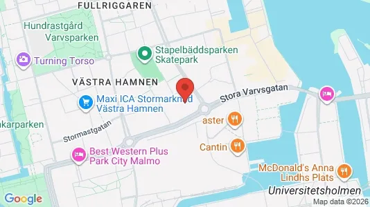 Kontorlokaler til leje i Malmø Centrum - Foto fra Google Street View