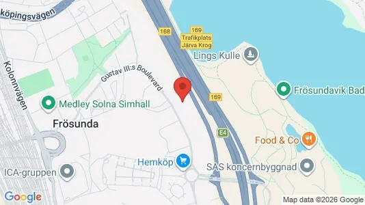 Kontorlokaler til leje i Solna - Foto fra Google Street View