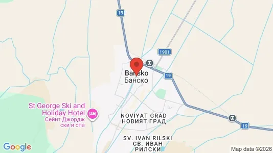Kontorer til leie i Bansko – Bilde fra Google Street View
