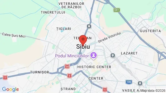 Gewerbeflächen zur Miete i Sibiu - kort over placeringen