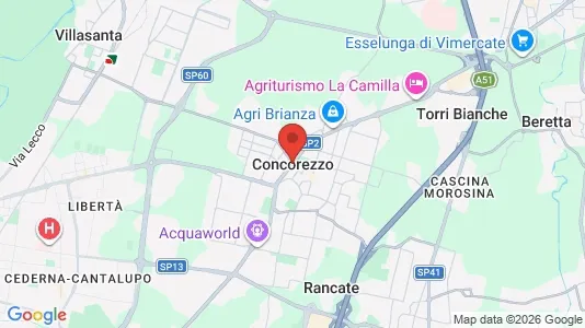Lager zur Miete i Concorezzo – Foto von Google Street View