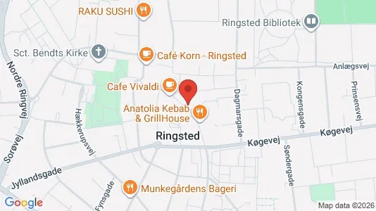 Bedrijfsruimtes te koop i Ringsted - Foto uit Google Street View
