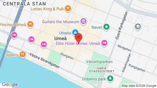 Gewerbeflächen zur Miete i Umeå – Foto von Google Street View