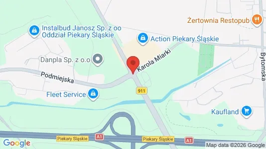 Magazijnen te huur i Bytom - Foto uit Google Street View