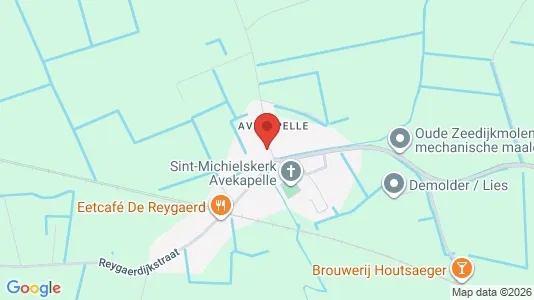 Gewerbeflächen zur Miete i Veurne - kort over placeringen