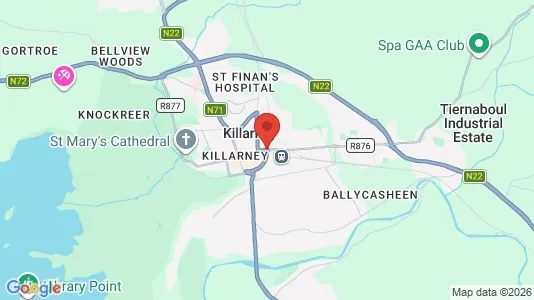 Företagslokaler för uthyrning i Killarney – Foto från Google Street View