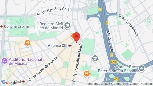 Office spaces for rent i Madrid Chamartín - Photo from Google Street View