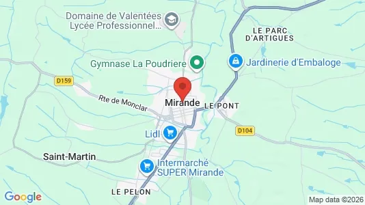 Lokaler til salgs i Mirande – Bilde fra Google Street View