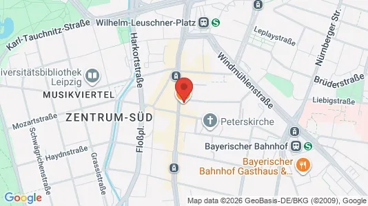 Kontorlokaler til leje i Leipzig - Foto fra Google Street View