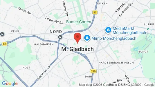 Kontorlokaler til leje i Mönchengladbach - Foto fra Google Street View